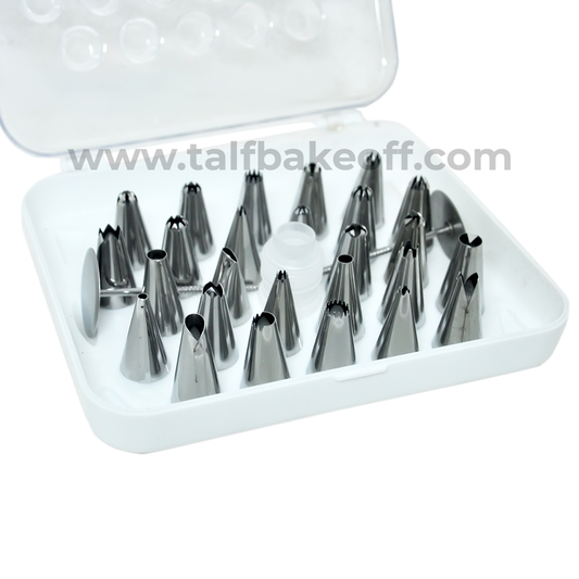 26-Pcs Nozzle Set | Piping Nozzles Suit | Stainless Steel