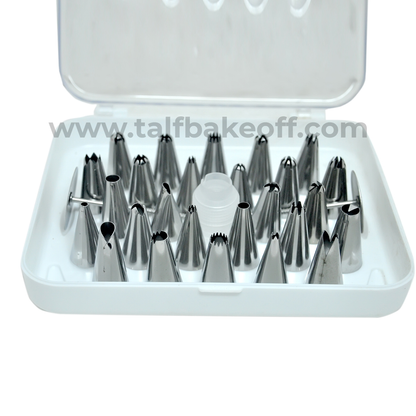 26-Pcs Nozzle Set | Piping Nozzles Suit | Stainless Steel