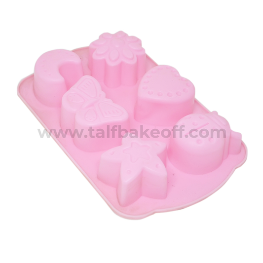 6-cavity Shape -1 Silicone Mould