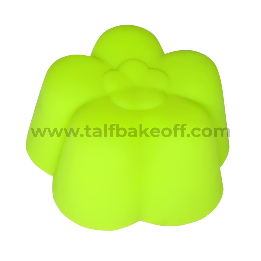 Flower Shape Muffin Silicone Mould