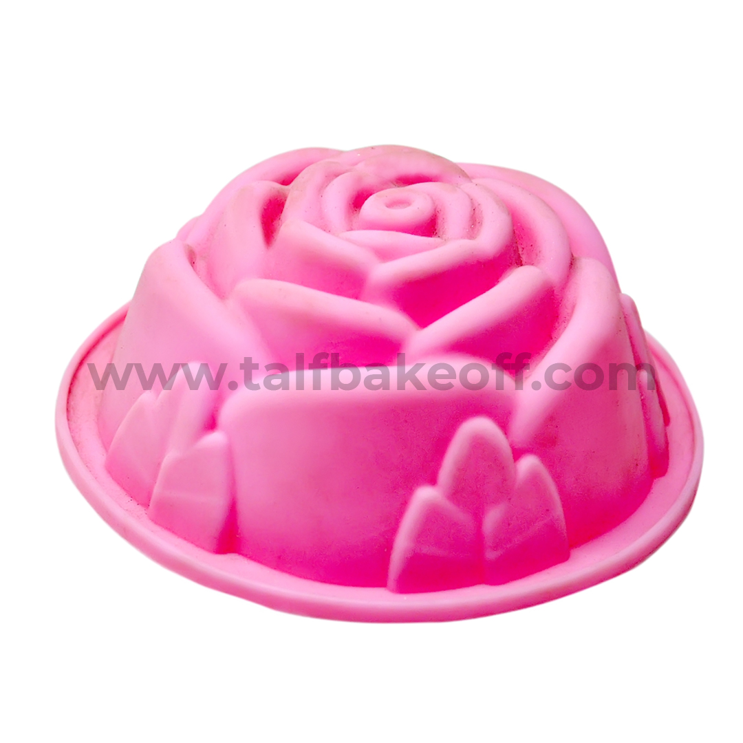 Rose Shaped Muffin Silicone Mold | Reusable and Washable |