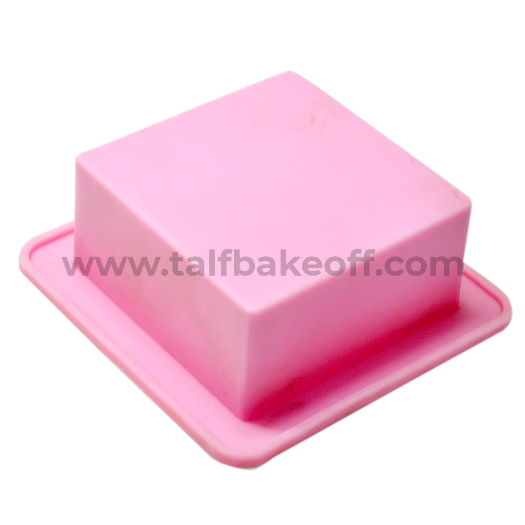 Square Shape Muffin Silicone Mould