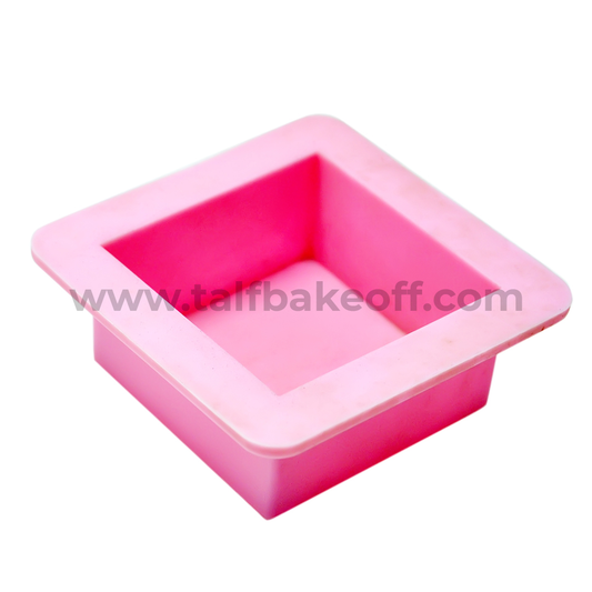 Square Shape Muffin Silicone Mould