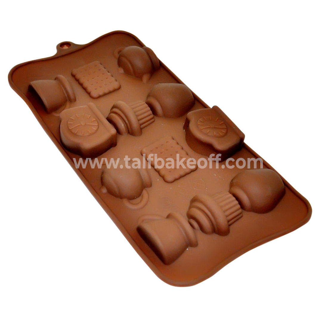 Tea Set Shape Silicone Mold   | Flexible Silicone Mold | Reusable | Washable |