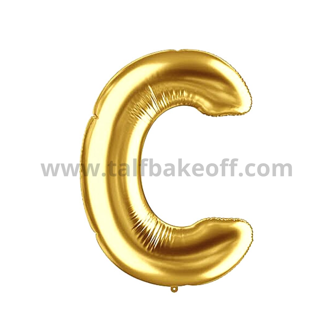 ALPHABET FOIL BALLOON C