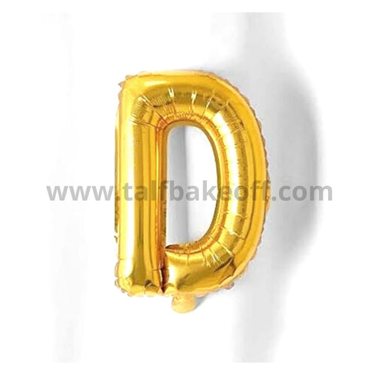 ALPHABET FOIL BALLOON D