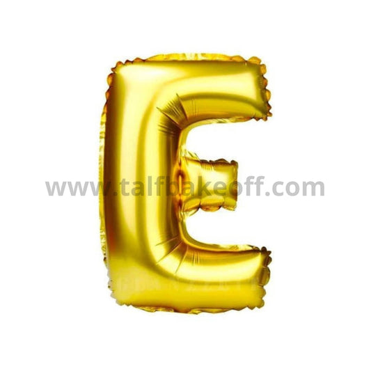 ALPHABET FOIL BALLOON E