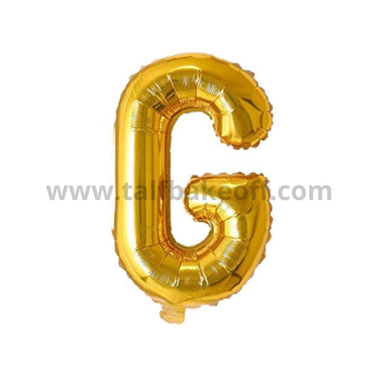 ALPHABET FOIL BALLOOON G