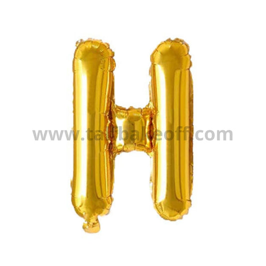 ALPHABET FOIL BALLOON H