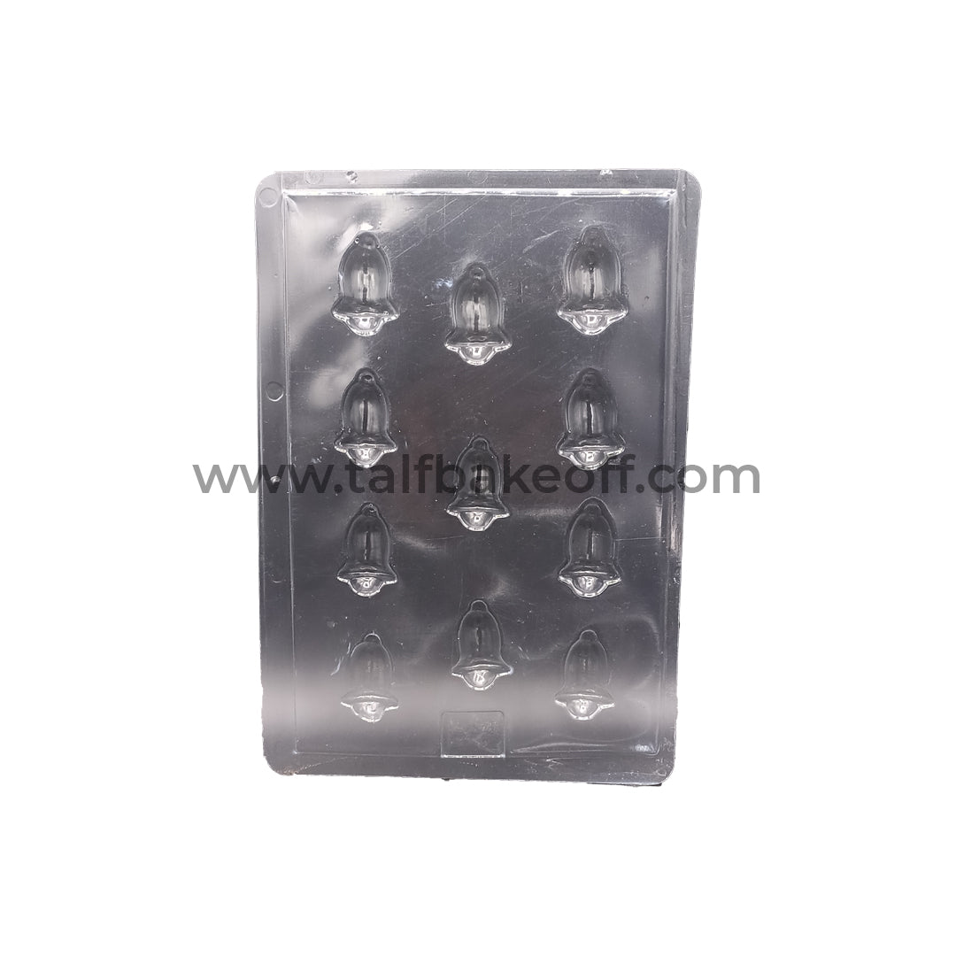 Bell Shape PVC Mould for Chocolate Making- (Design 2)