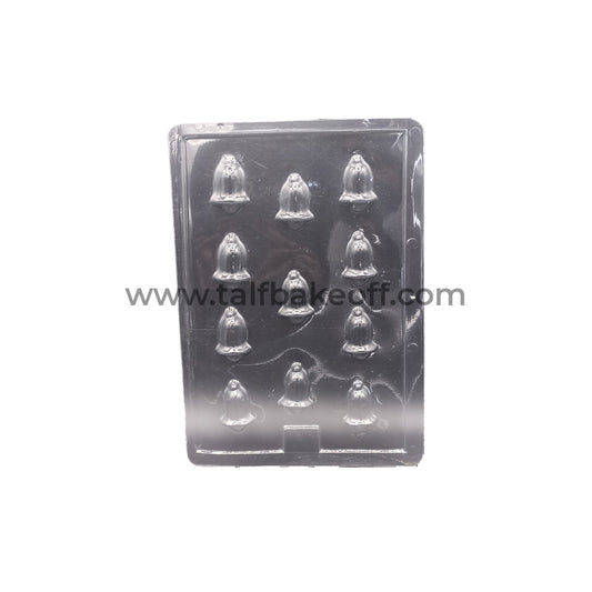 Bell Shape PVC Mould for Chocolate Making- (Design 2)