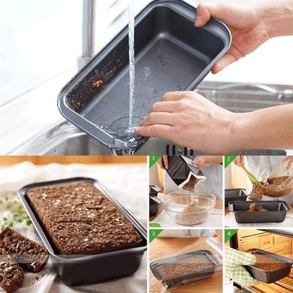 Carbon Steel Bread Loaf Pan | Non-Stick Coating for Effortless Baking