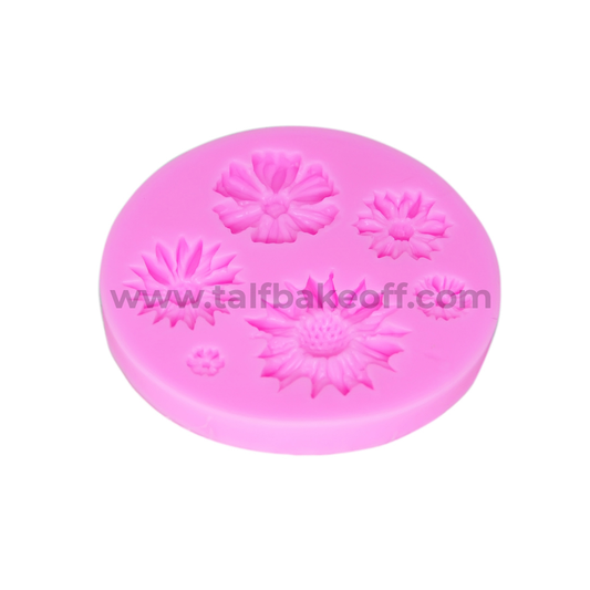 Flower Shape Fondant| Reusable and Washable |