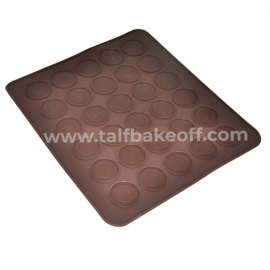 Silicone Macaroon Baking Mat Macron | Mould Brown Macaron Sheet