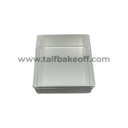 5 Inches Talf Aluminium Square Cake Mould Cake Pan Cake Tin Tray