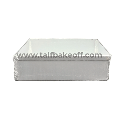 7 Inches Talf Aluminium Square Cake Mould Cake Pan Cake Tin Tray for Baking 1.4 kg - 1300 Grams in Oven