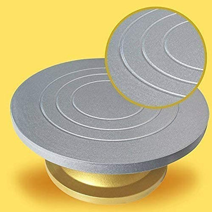 360 Degree Heavy Rotating Turn Table Cake Stand Cake Decorating - 30cms