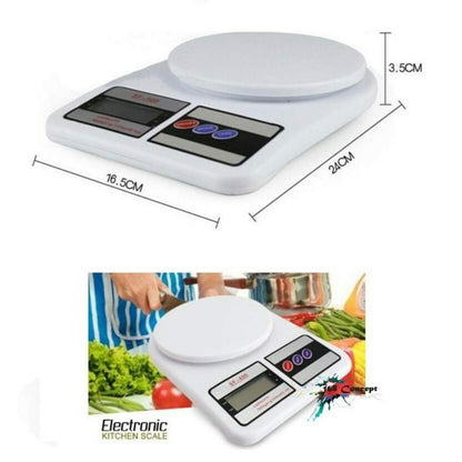 Weighing scale, Digital Weight Machine, Weight Machine for Home Kitchen & Shop, Multipurpose Portable, Electronic Weight Machine